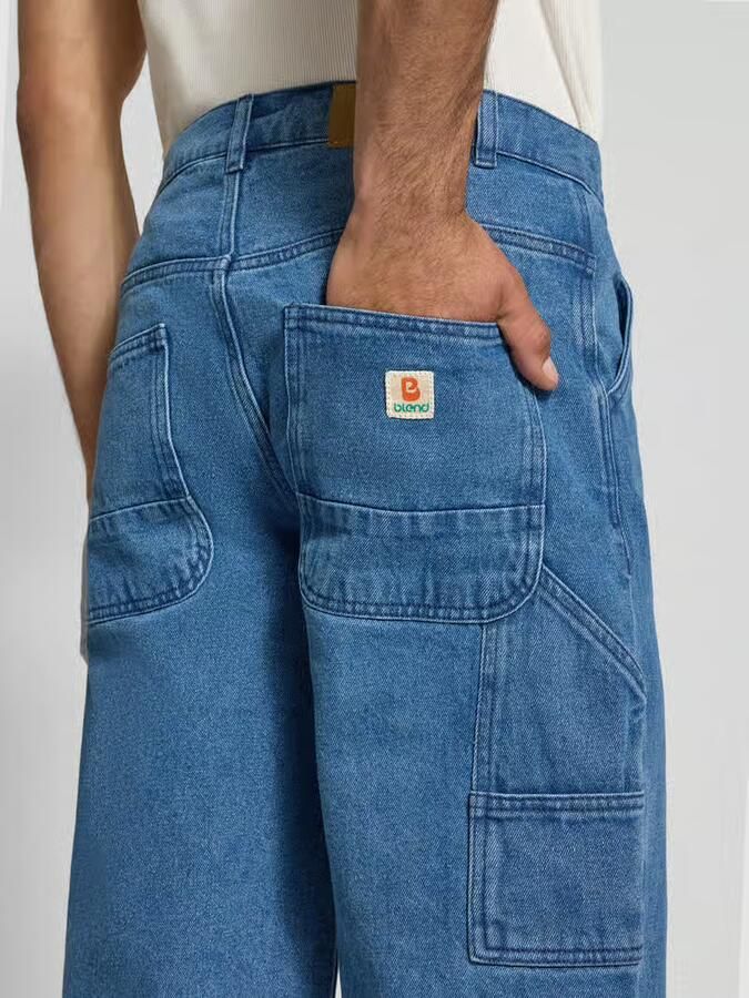 Blend Loose fit denim-bermuda s model 'MIGS SUN FLAKE'