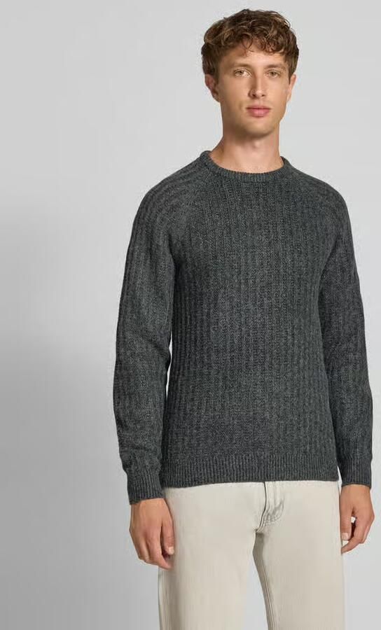 Blend Regular fit gebreide pullover met wol model 'DEXTER' - Foto 8