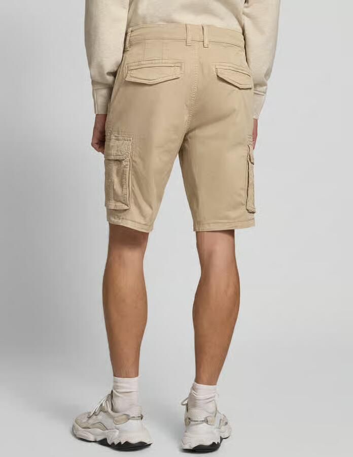 Blend Regular fit korte broek met cargozakken