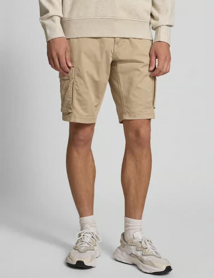 Blend Regular fit korte broek met cargozakken - Foto 2
