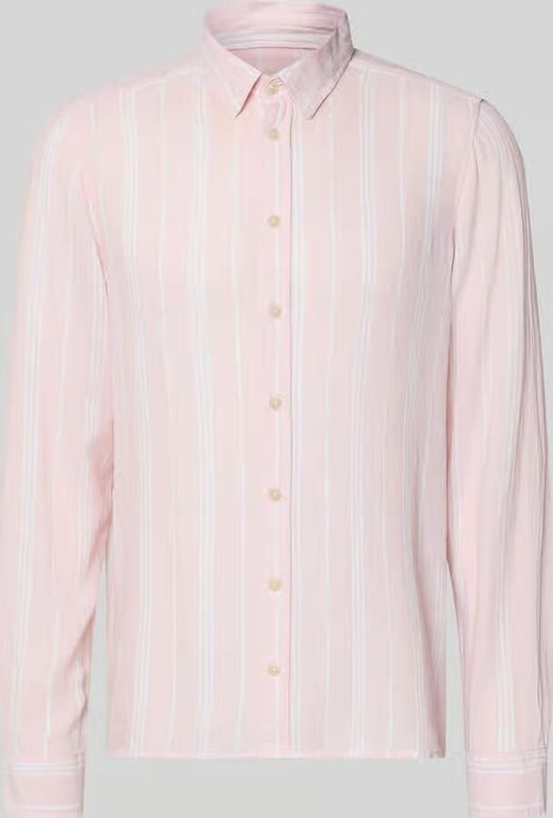 Blend regular fit linnen overhemd met viscose model 'Bobby' - Foto 2