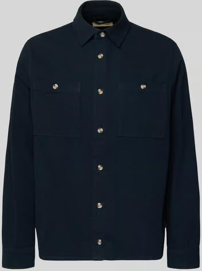 Blend Regular fit overhemdjack met borstzakken Model 'DENNY' - Foto 2