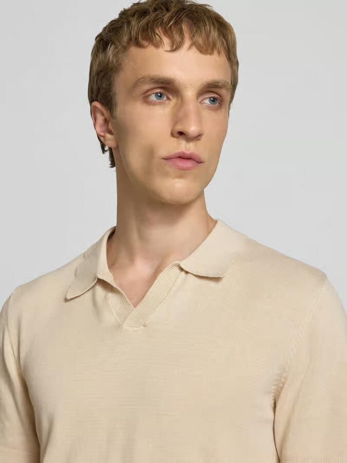 Blend regular fit poloshirt in brei-look model 'Bray'