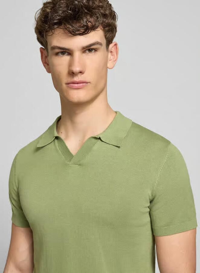 Blend regular fit poloshirt in brei-look model 'Bray'