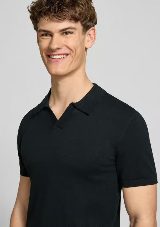 Blend regular fit poloshirt in brei-look model 'Bray'
