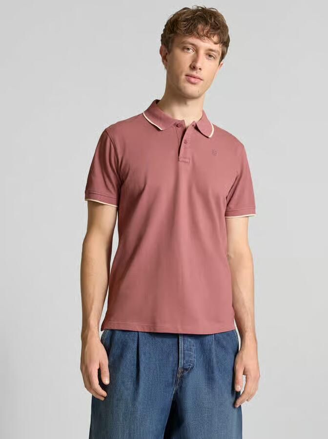 Blend Regular fit poloshirt met gestikt logo model 'Hedin' - Foto 5
