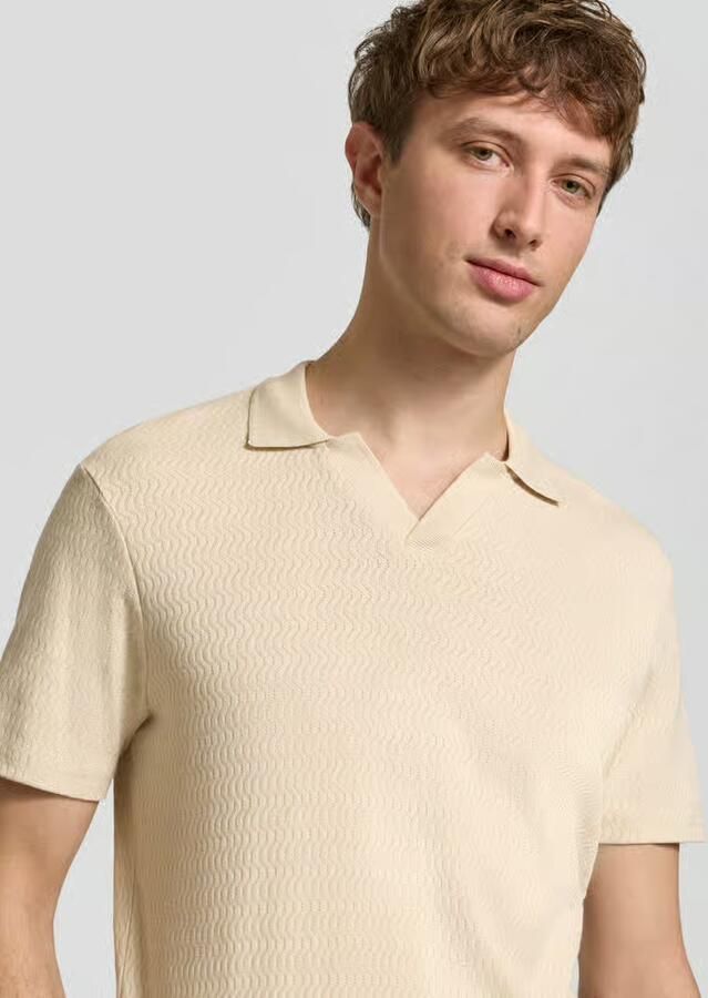 Blend Regular fit poloshirt met structuurpatroon Model 'Heskild' - Foto 5