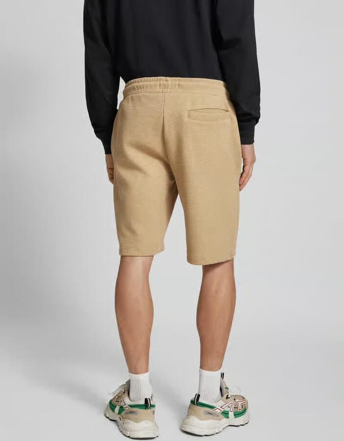 Blend Regular fit sweatshorts met structuurmotief model 'CASPER' - Foto 2