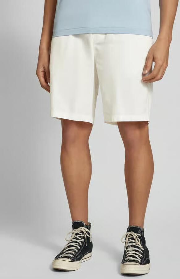 Blend Regular fit sweatshorts van linnenmix model 'BAY' - Foto 5