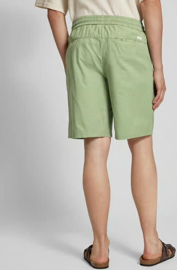 Blend Regular fit sweatshorts van linnenmix model 'BAY' - Foto 8