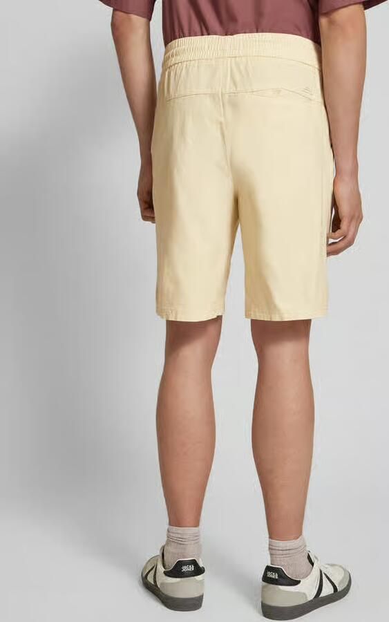 Blend Regular fit sweatshorts van linnenmix model 'BAY' - Foto 4