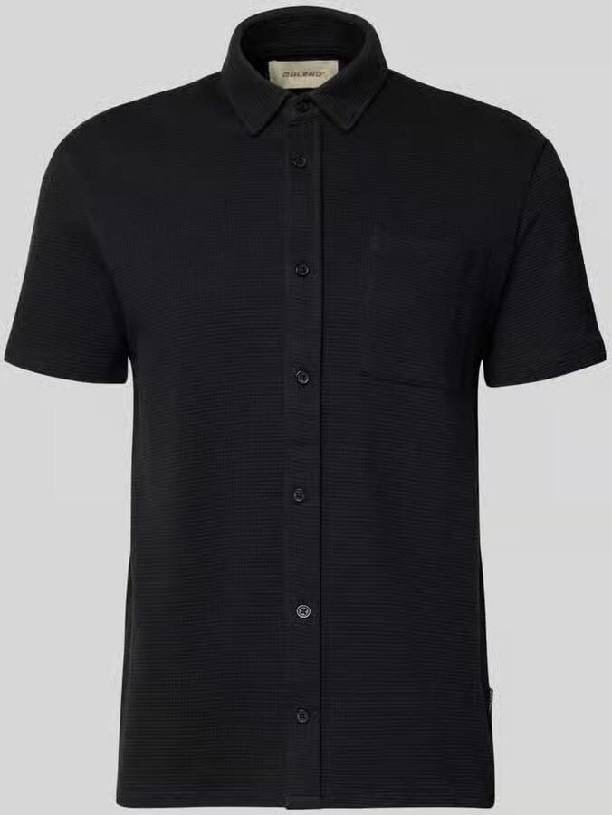 Blend regular fit vrijetijds overhemd met kentkraag model 'FILLIP' - Foto 2