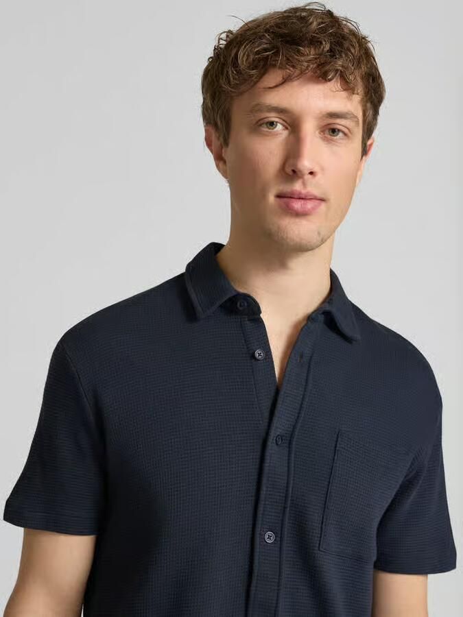 Blend regular fit vrijetijds overhemd met kentkraag model 'FILLIP'