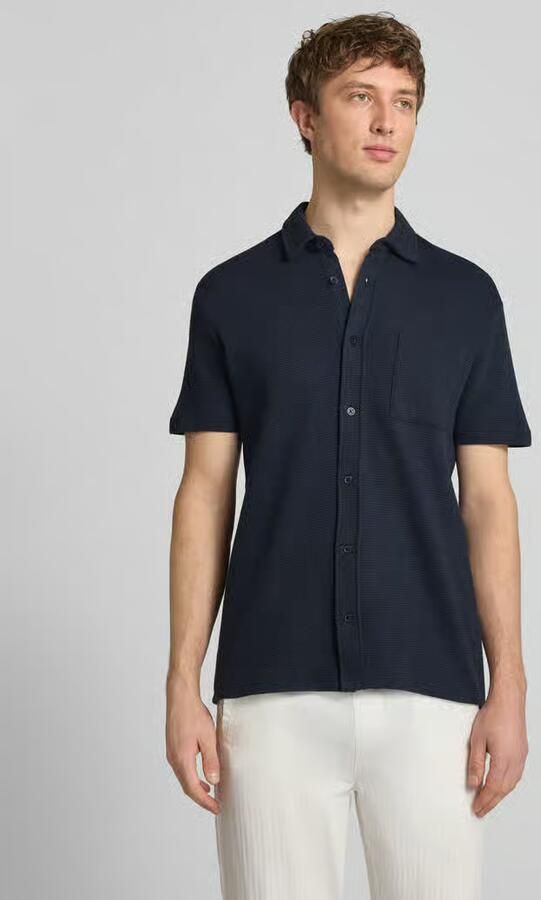 Blend regular fit vrijetijds overhemd met kentkraag model 'FILLIP' - Foto 3