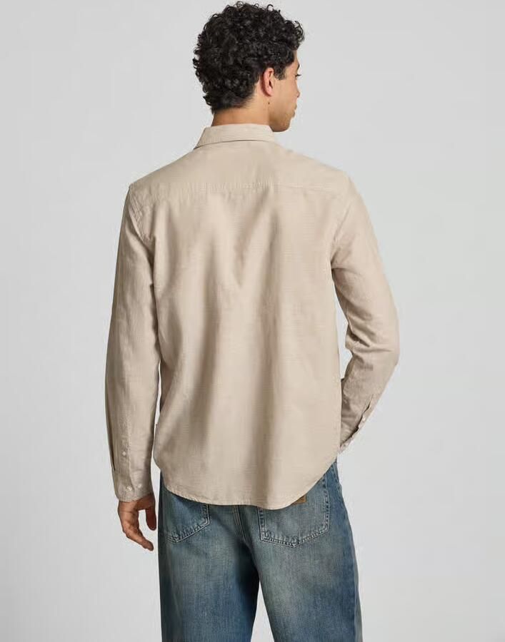 Blend regular fit vrijetijdsoverhemd met kentkraag model 'ABAN' - Foto 2