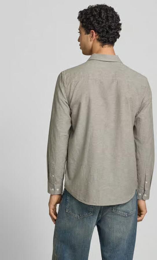 Blend regular fit vrijetijdsoverhemd met kentkraag model 'ABAN' - Foto 2