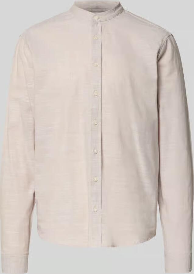 B.Young Gebreid shirt van viscosemix met contraststrepen model 'MORLA'