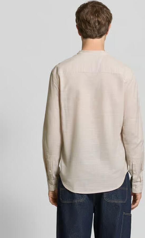 B.Young Gebreid shirt van viscosemix met contraststrepen model 'MORLA' - Foto 4