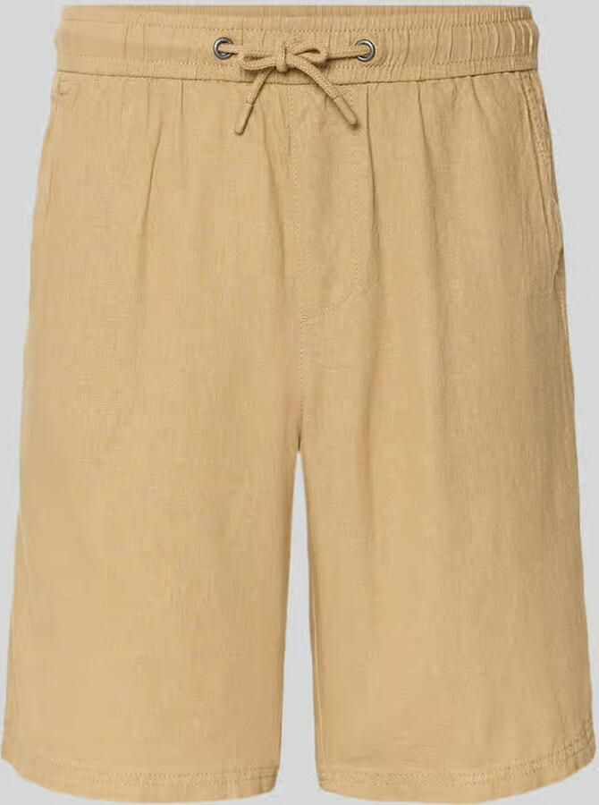 Blend Short van linnen-viscosemix model 'MALVIN' - Foto 2