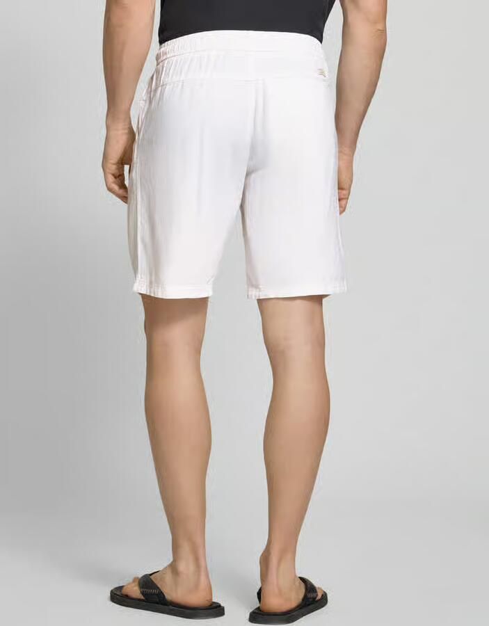 Blend Short van linnen-viscosemix model 'MALVIN'
