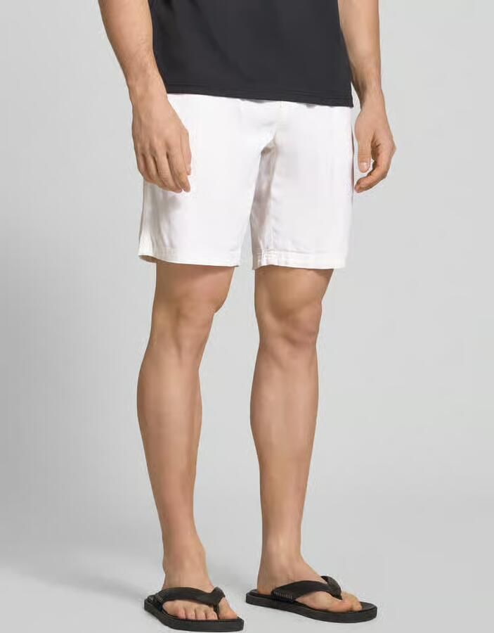 Blend Short van linnen-viscosemix model 'MALVIN' - Foto 2