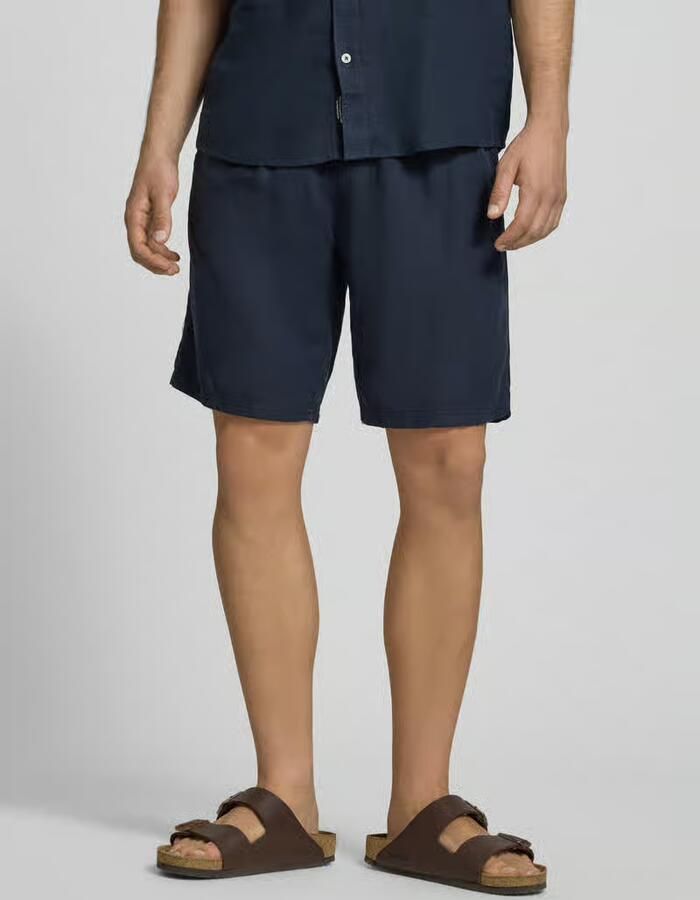 Blend Short van linnen-viscosemix model 'MALVIN' - Foto 2