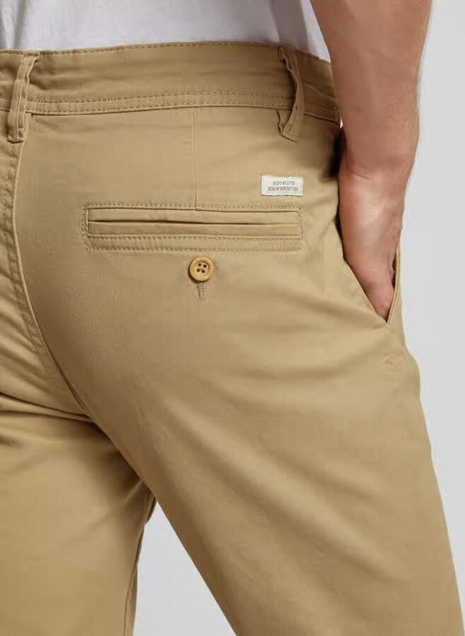 Blend Slim fit broek met steek- en achterzakken model 'NATAN'