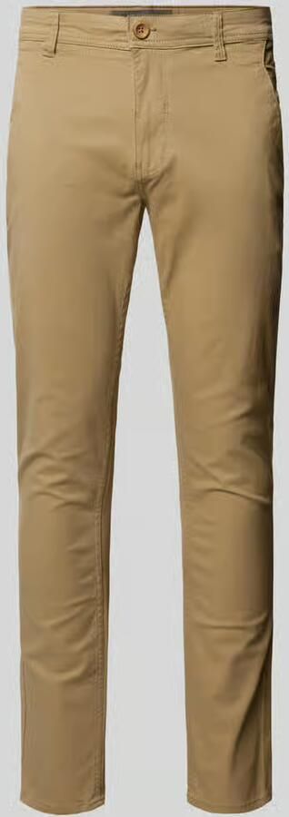 Blend Slim fit broek met steek- en achterzakken model 'NATAN' - Foto 2