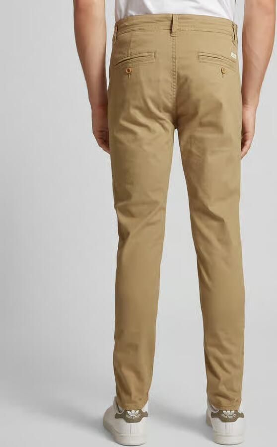 Blend Slim fit broek met steek- en achterzakken model 'NATAN' - Foto 4