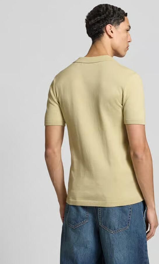 Blend Slim fit poloshirt in brei-look model 'Baron' - Foto 2