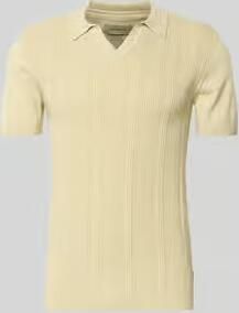 Blend Slim fit poloshirt in brei-look model 'Baron'