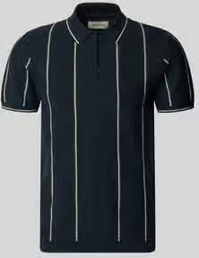 Blend slim fit poloshirt met knoopsluiting model 'AVEN'