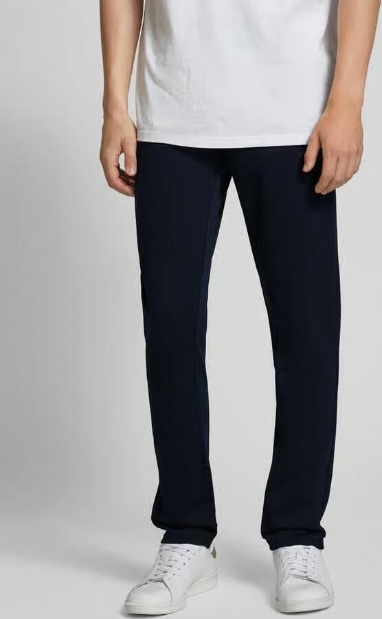 Blend Slim fit stoffen broek met steekzakken model 'Morgan' - Foto 2