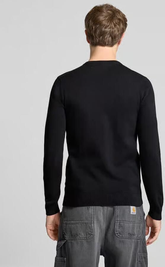 Blend slim fit trui in brei-look model 'Baron' - Foto 2