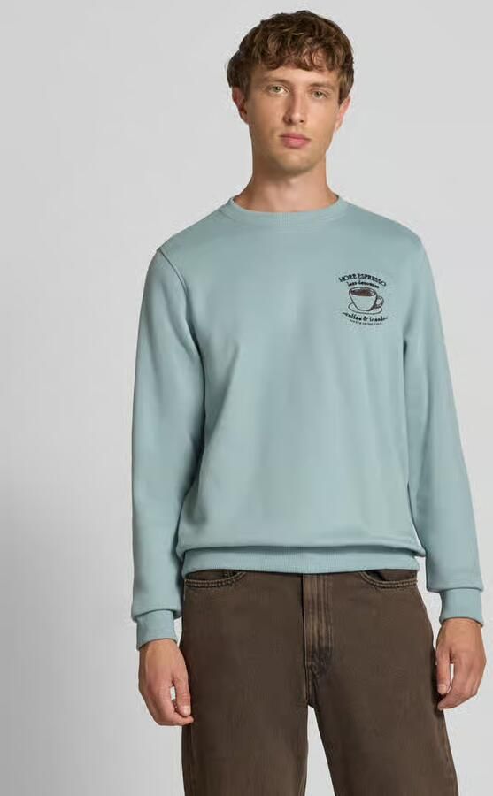 Blend Sweatshirt met motiefstitching model 'HIFOLO' - Foto 2
