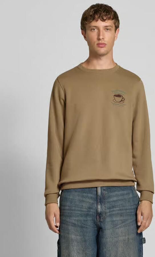 Blend Sweatshirt met motiefstitching model 'HIFOLO' - Foto 2