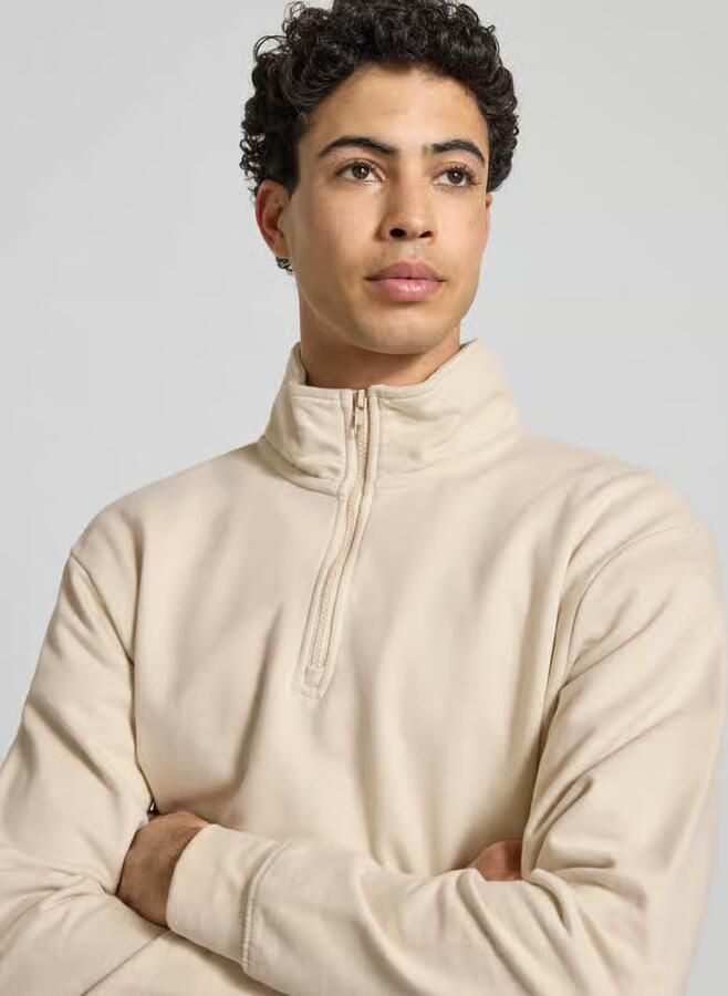 Blend Sweatshirt met schipperskraag model 'BRODY' - Foto 2