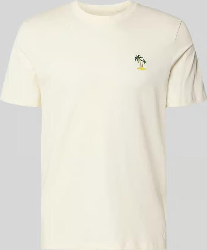 Blend T-shirt met stitching model 'KAAN' - Foto 2