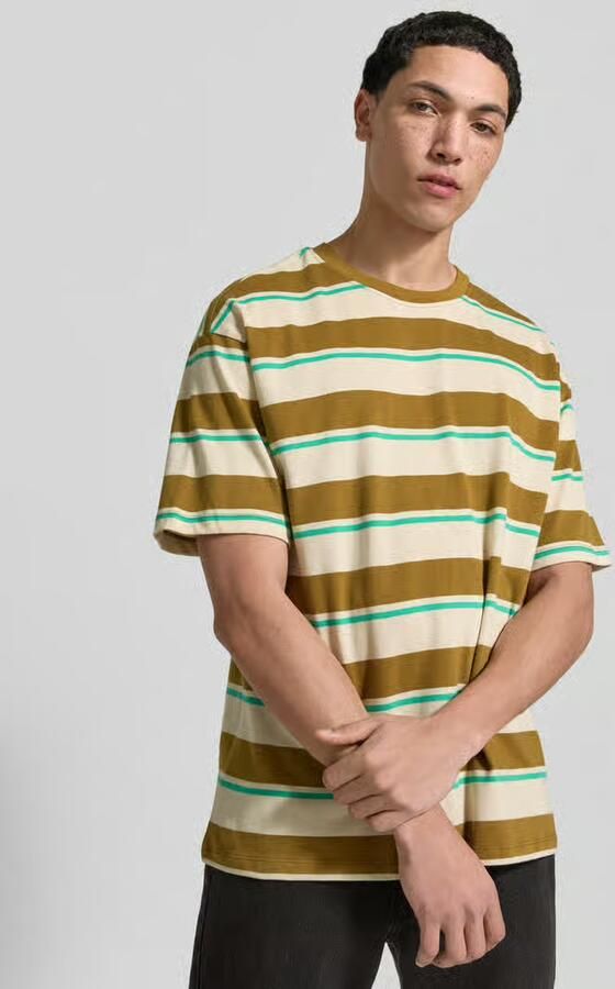 Blend T-shirt met streepmotief Model 'KYRAN'