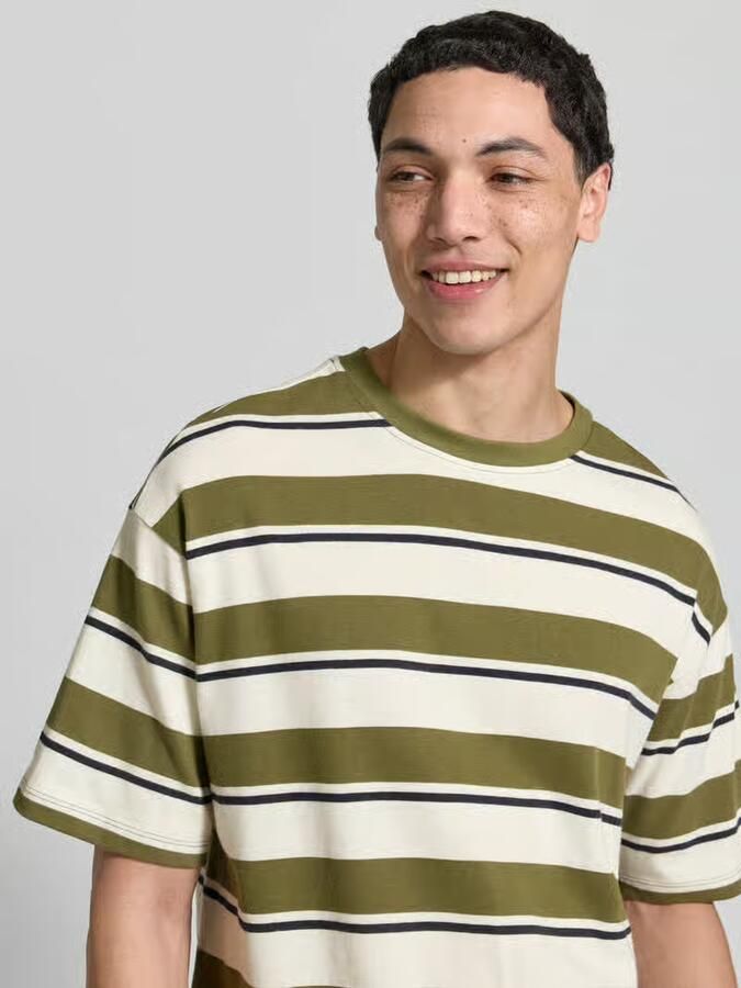 Blend T-shirt met streepmotief Model 'KYRAN'