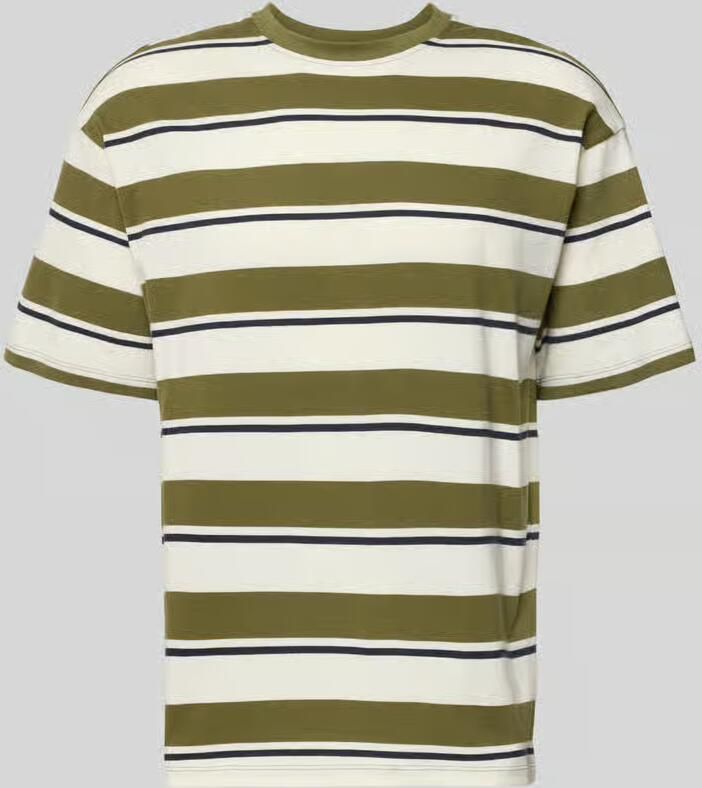 Blend T-shirt met streepmotief Model 'KYRAN' - Foto 2