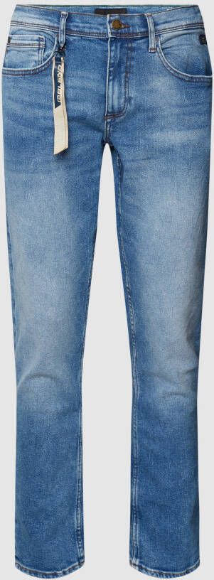 Blend Regular fit jeans met labelpatch model 'Blizzard'