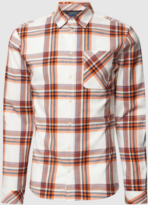 Blend Of America Overhemd Lange Mouw Chemise manches longues à carreaux à poche