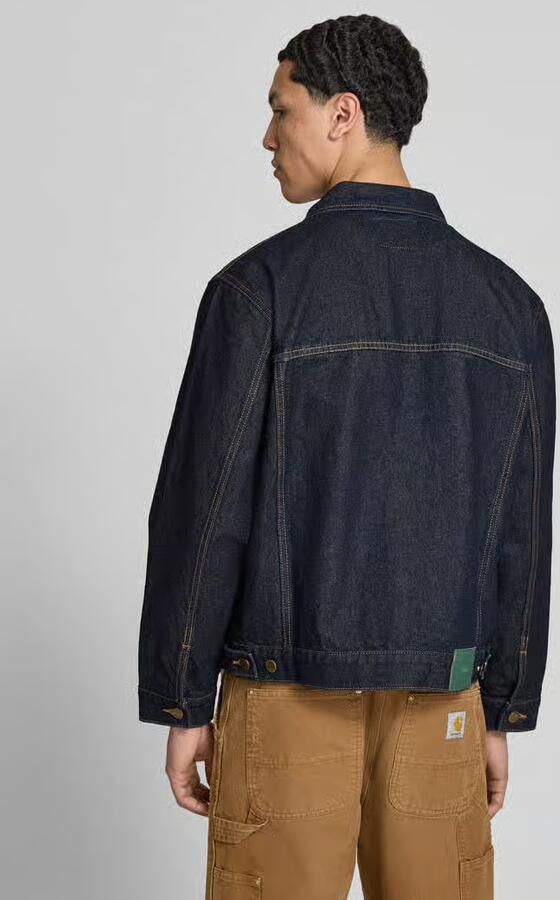 BLKVIS jeansjack met borstzakken en labelstitching - Foto 2