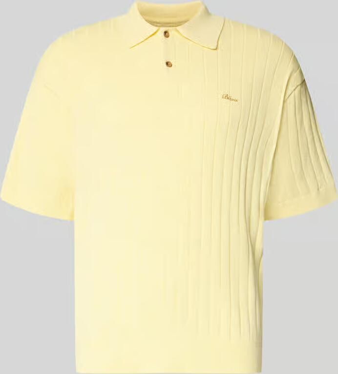 BLKVIS regular fit knitwear poloshirt met labelstitching - Foto 2
