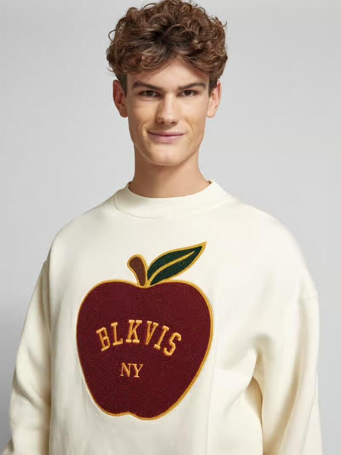 BLKVIS Sweatshirt met labelstitching