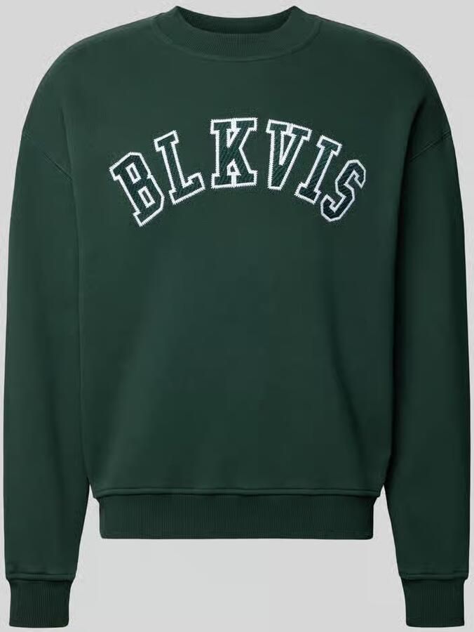 BLKVIS Sweatshirt met logo en ronde hals - Foto 2