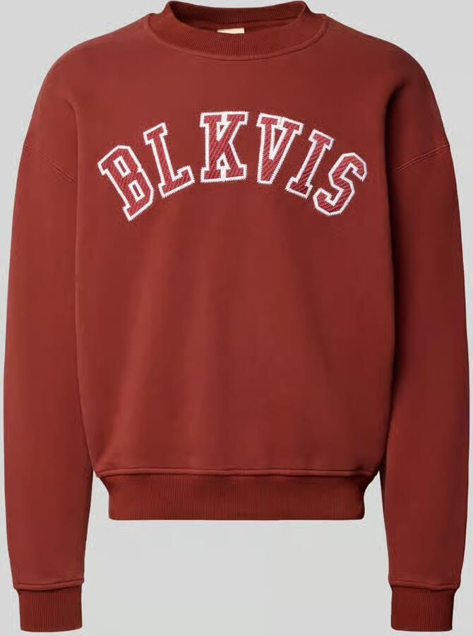 BLKVIS Sweatshirt met logo en ronde hals - Foto 2