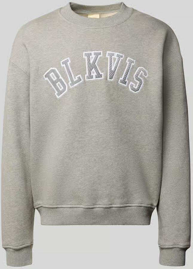 BLKVIS Sweatshirt met logo en ronde hals - Foto 2