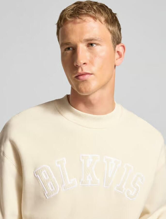 BLKVIS Sweatshirt met logo en ronde hals